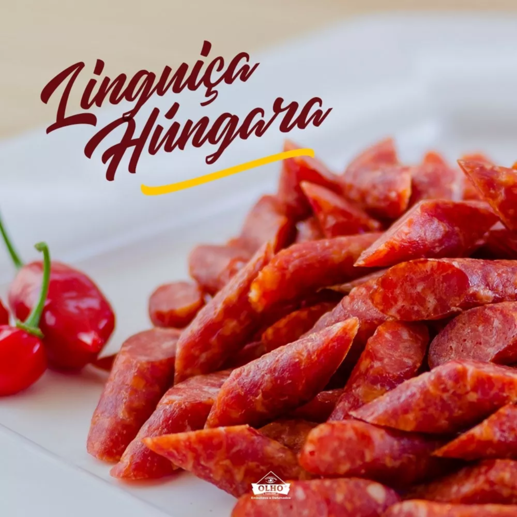 Linguiça de Carne Suína Defumada Húngara 100g