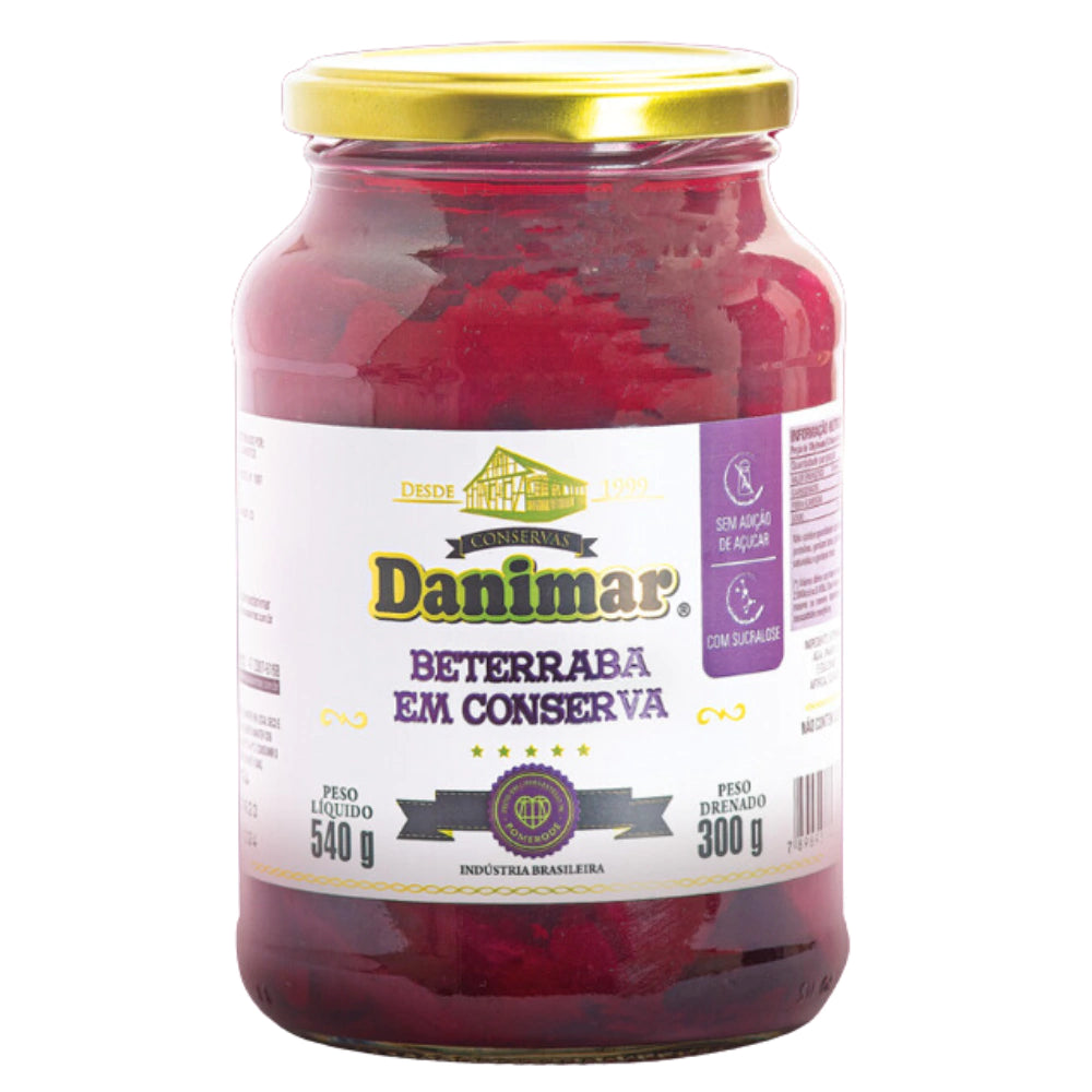 BETERRABA EM CONSERVA SEM AÇUCAR DANIMAR