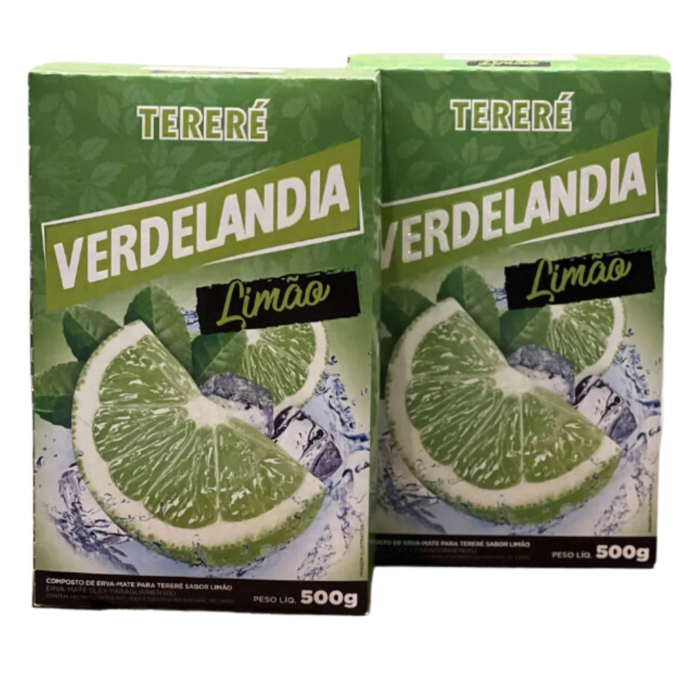 Erva Mate Terere Verdelândia Mate Gelado 500g (Escolha o Sabor)