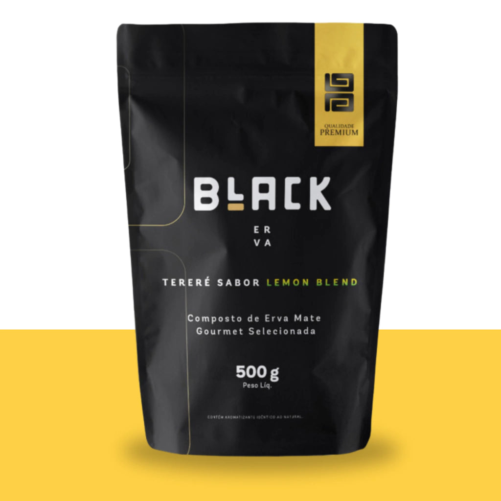 Erva Mate Para Tereré Premium Black Erva 500g (Escolha o Sabor)