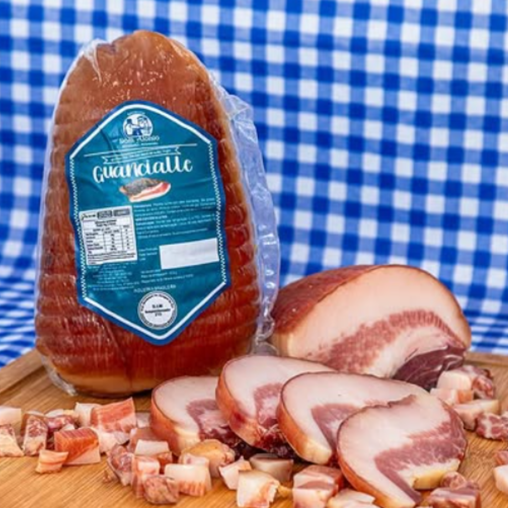 kit 2 Guanciale Suíno Artesana | Receita Italiana Tradicional | Maturado 60 Dias