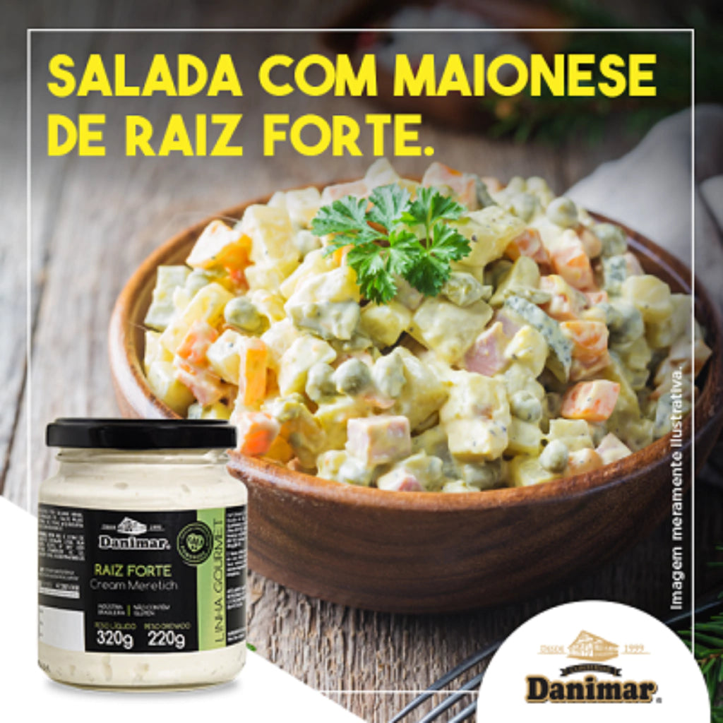 Raiz Forte Gourmet Em Conserva Cream Meretich Danimar