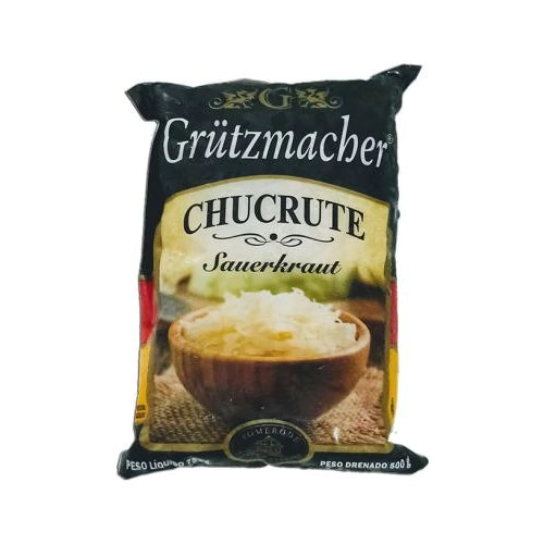 Chucrute Conserva Repolho Fermentado Grutzmacher PACOTE COM 06 UNIDADES