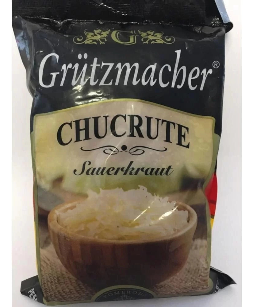 Chucrute Conserva Repolho Fermentado Grutzmacher PACOTE COM 06 UNIDADES