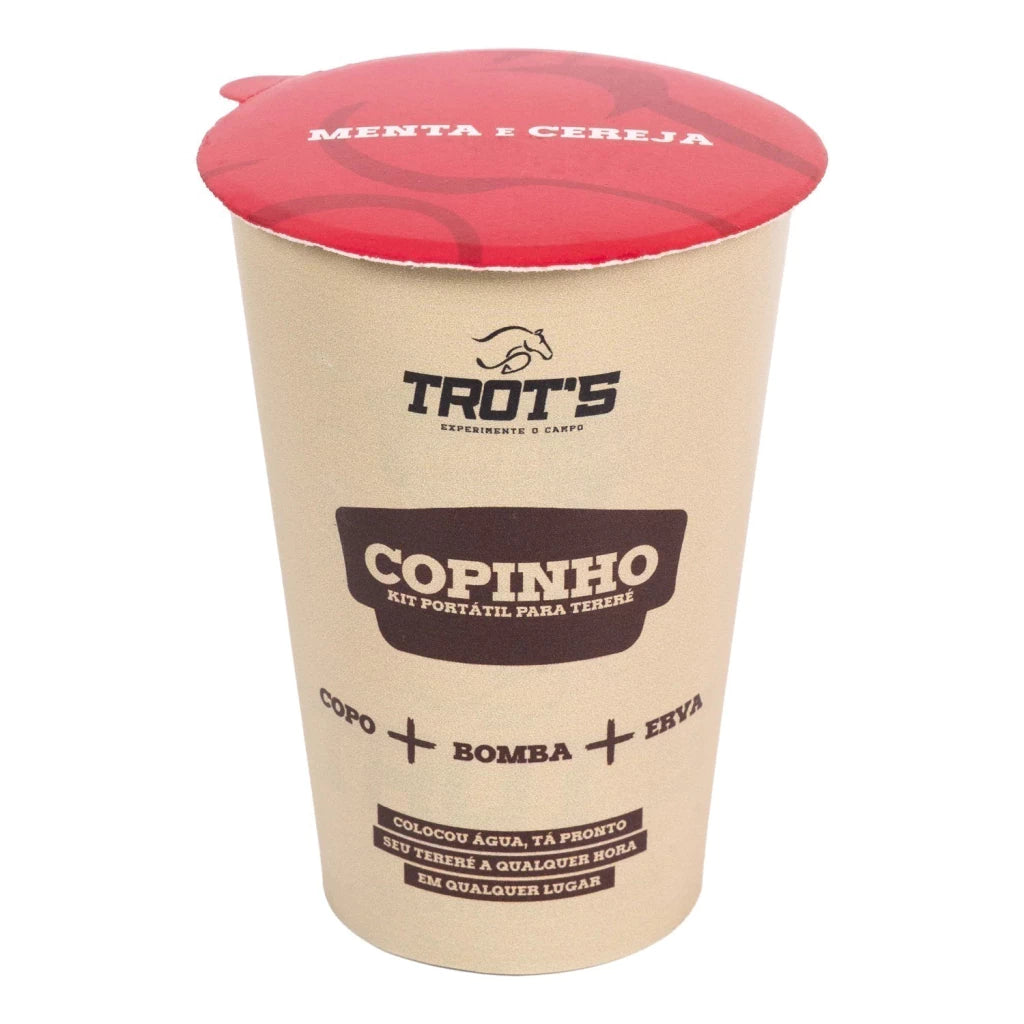 Copinho TROT’S - Hortelã/Limão Caipira/Menta e Cereja/Hortelã