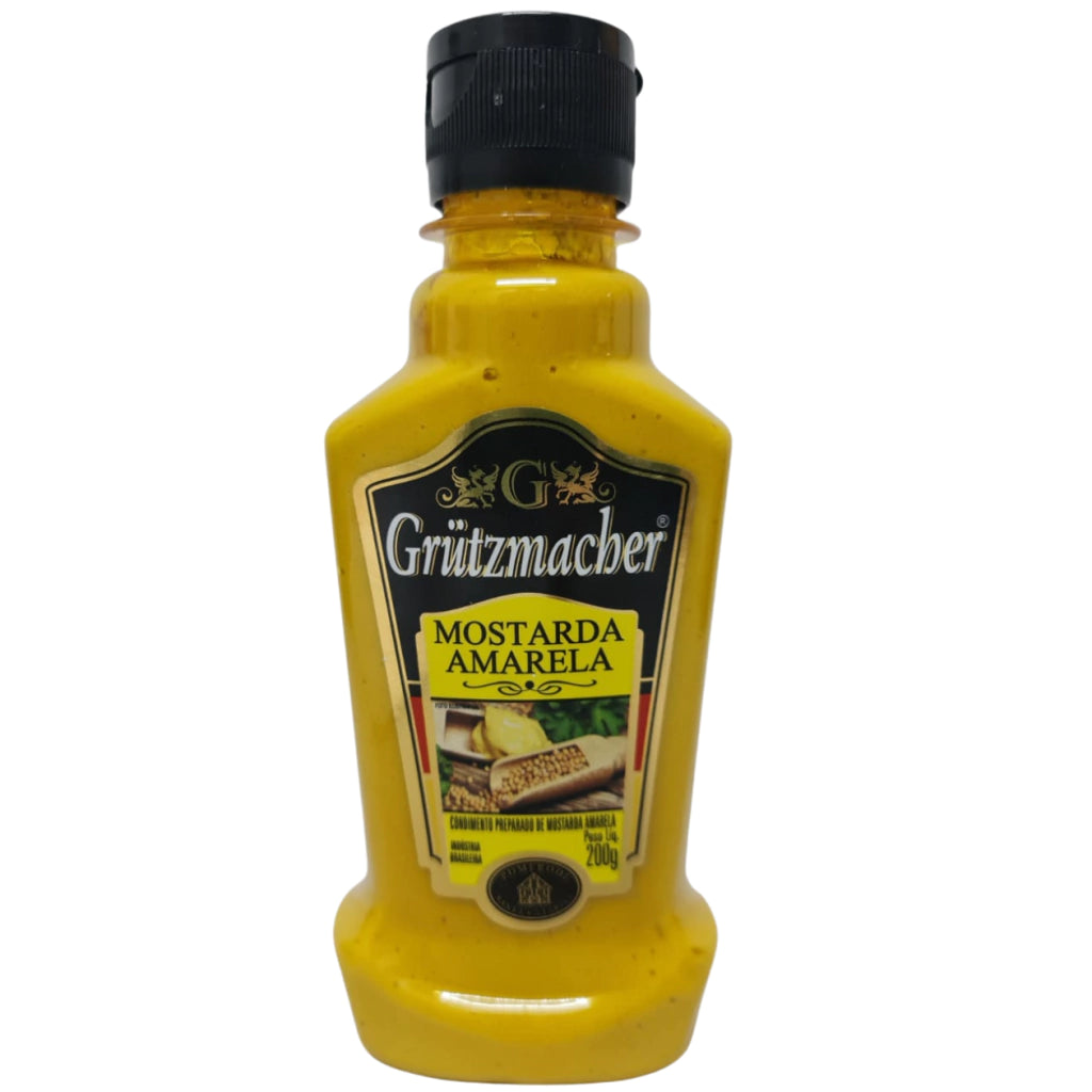Mostarda Amarela Grutzmacher 200g - Receita Alemã