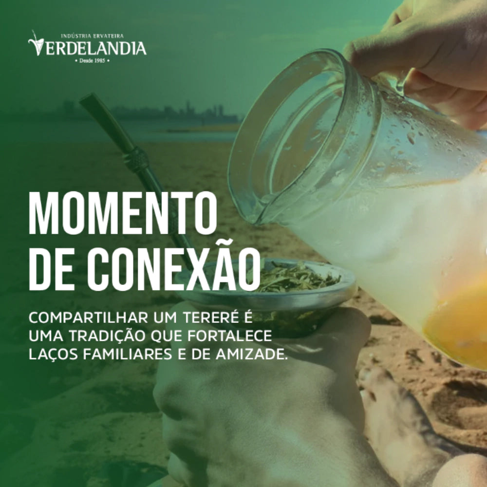 Erva Mate Terere Verdelândia Mate Gelado 500g (Escolha o Sabor)
