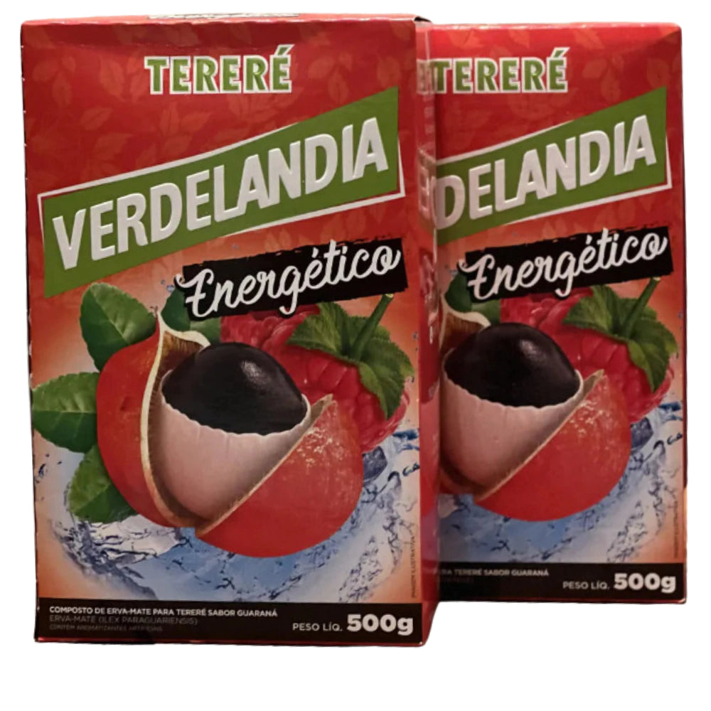 Erva Mate Terere Verdelândia Mate Gelado 500g (Escolha o Sabor)