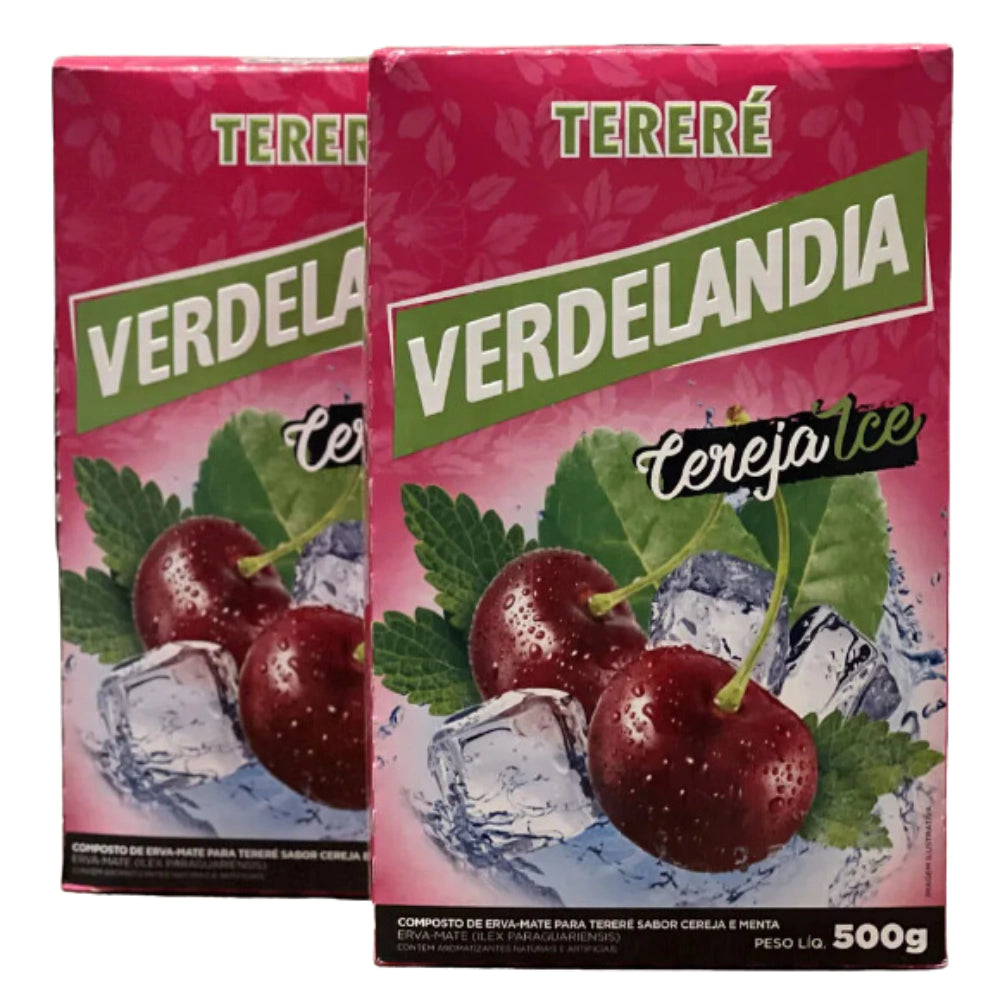 Erva Mate Terere Verdelândia Mate Gelado 500g (Escolha o Sabor)