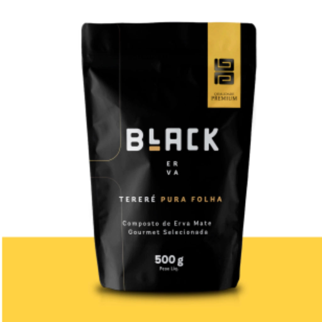 Erva Mate Para Tereré Premium Black Erva 500g (Escolha o Sabor)