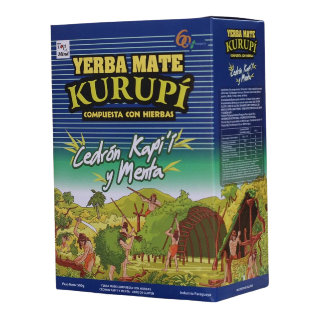 Erva Mate Tererê Kurupi - Todos os Sabores - Pacote de 500g