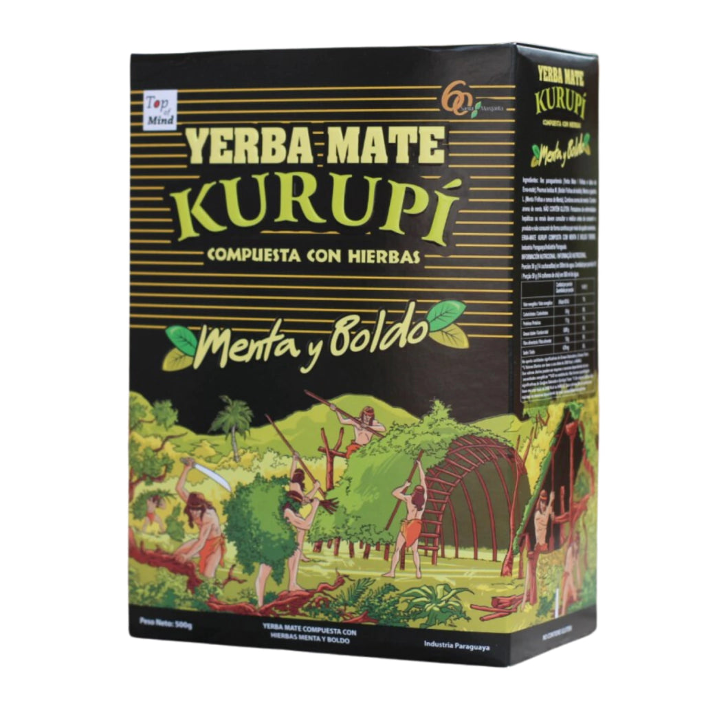 Erva Mate Tererê Kurupi - Todos os Sabores - Pacote de 500g