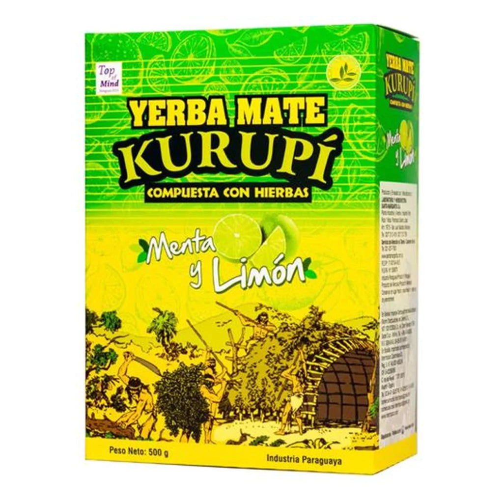 Erva Mate Tererê Kurupi - Todos os Sabores - Pacote de 500g