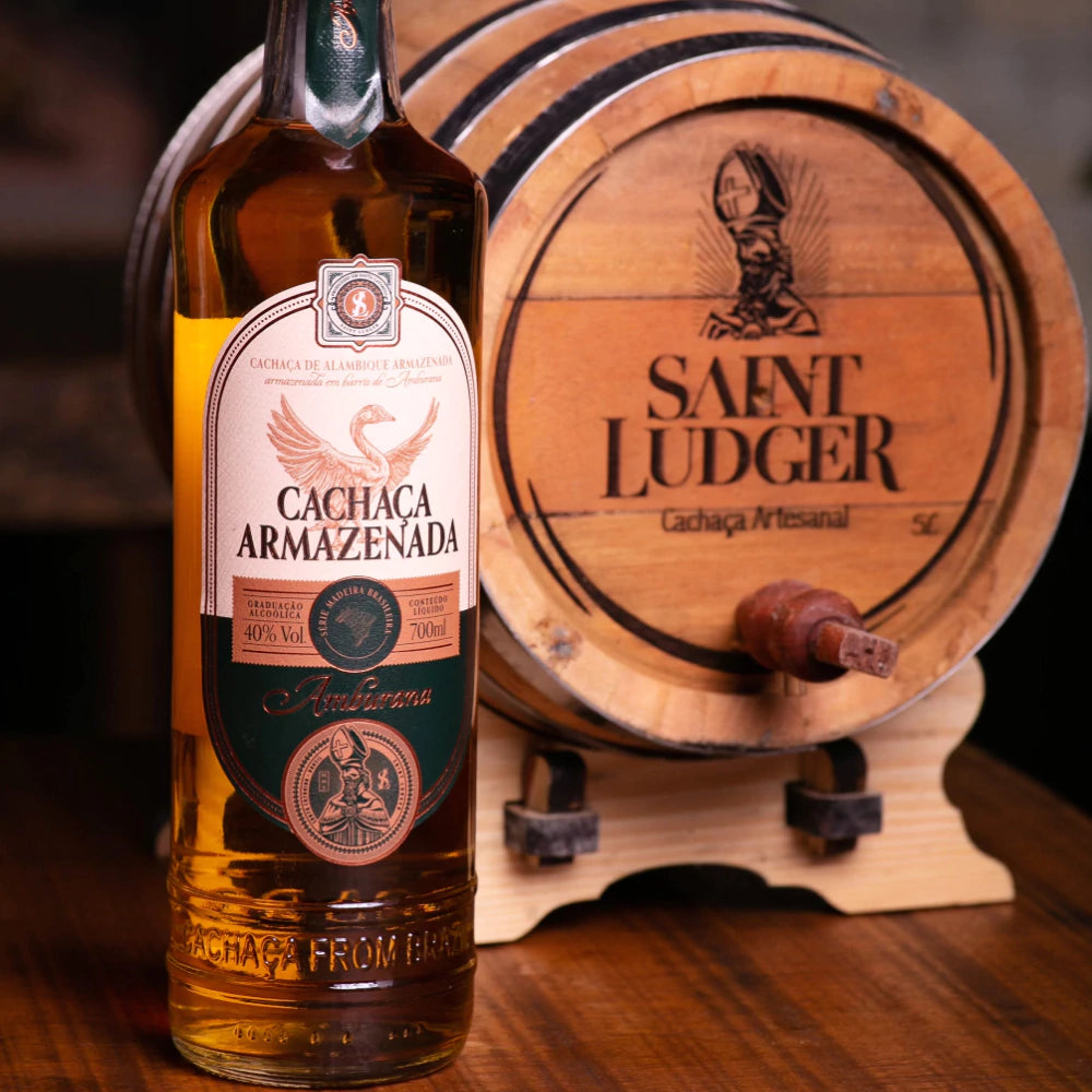 CACHAÇA SAINT LUDGER AMBURANA 700 ML