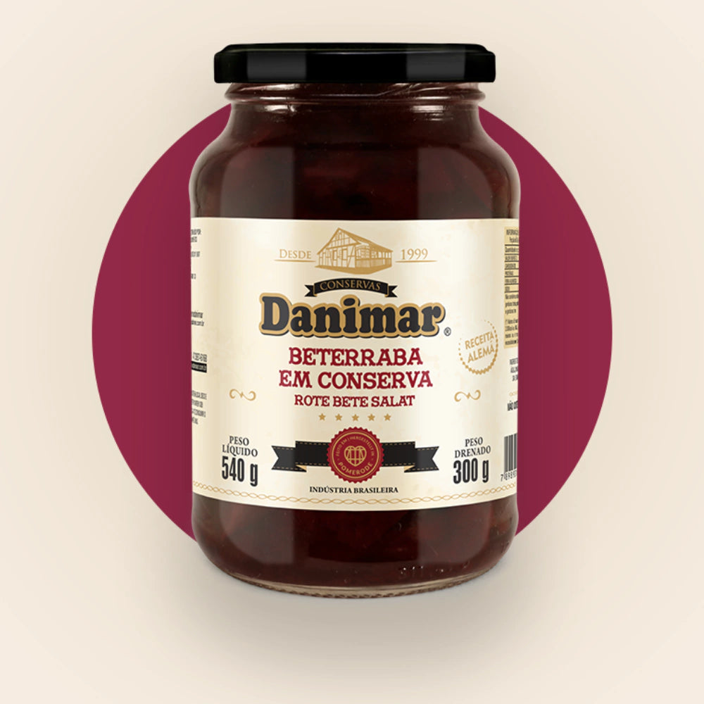 Beterraba Agridoce em Conserva Danimar 300g