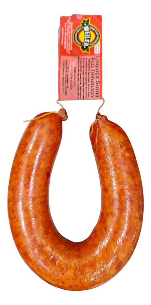 Linguiça Suína Pura Defumada Weiler Defumados KIT 1 KG