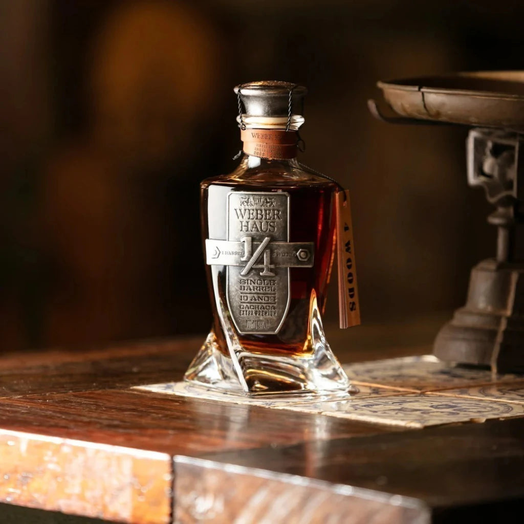 Cachaça Weber Haus Single Barrel 4 Madeiras 10 Anos - Edição Limitada